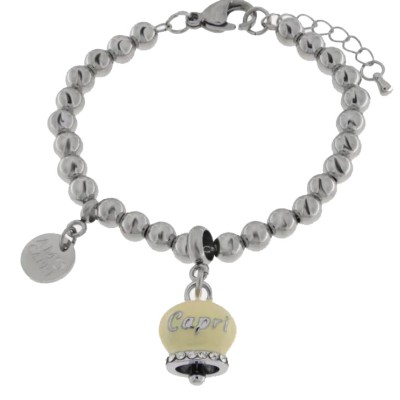 Bracciale donna acciaio con...