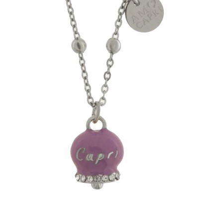 Collana donna acciaio con...
