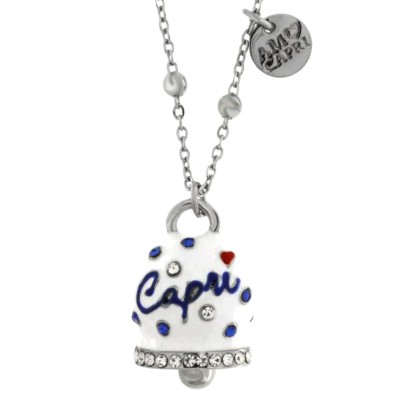Collana donna acciaio con...