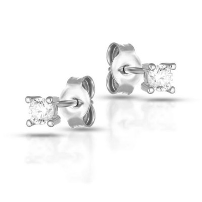 Orecchini oro bianco 9kt...