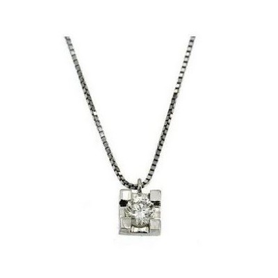 Collana donna oro bianco...