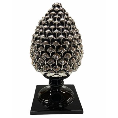 La Pigna Silver-Nero cm. 13...