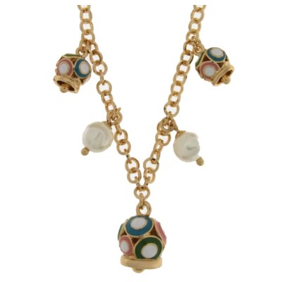 Collana donna acciaio con...