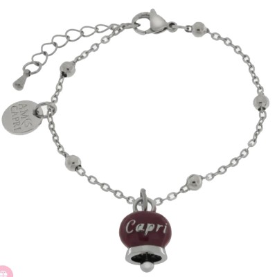 Bracciale donna acciaio con...